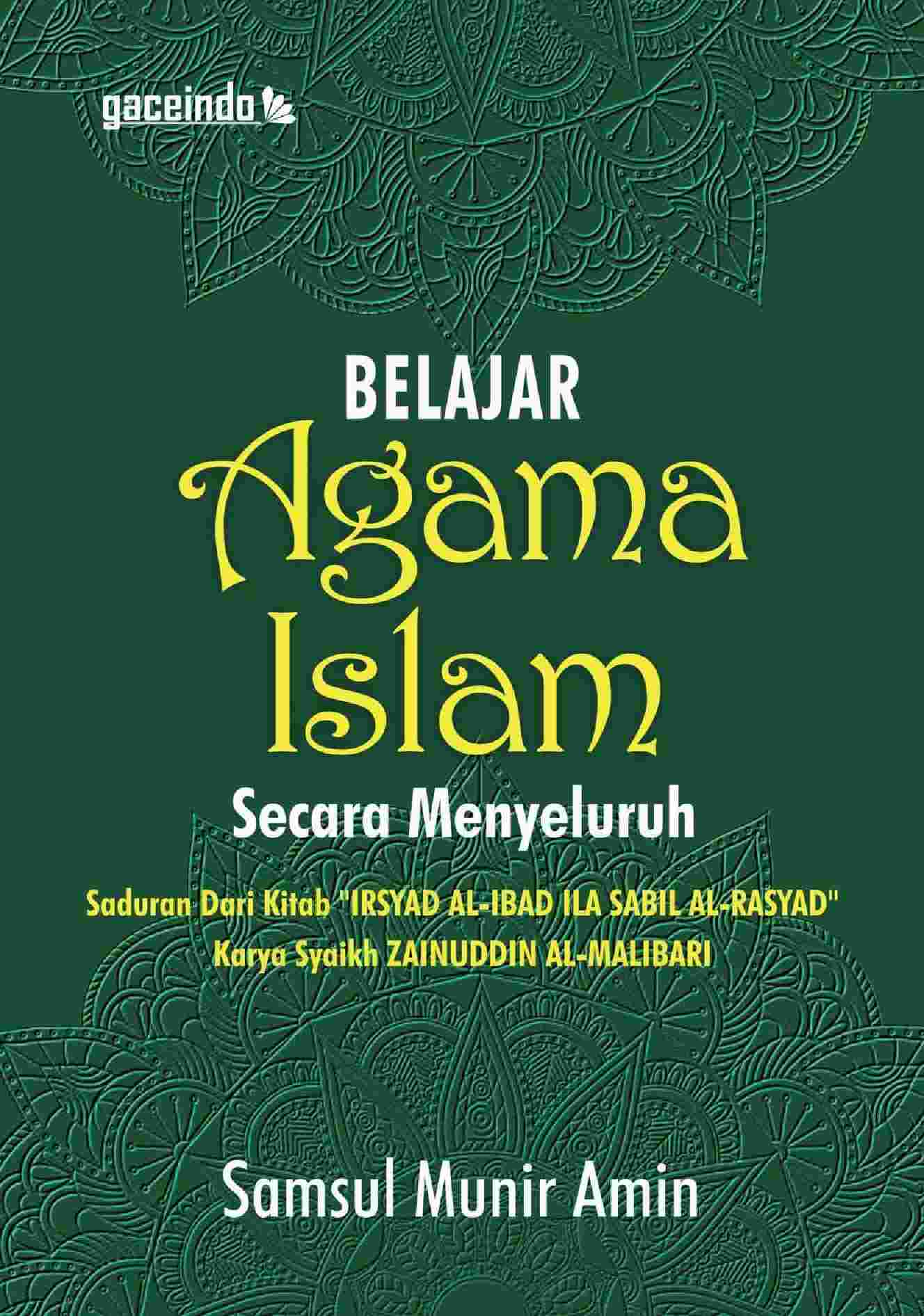 Sampul buku Belajar Agama Islam ...